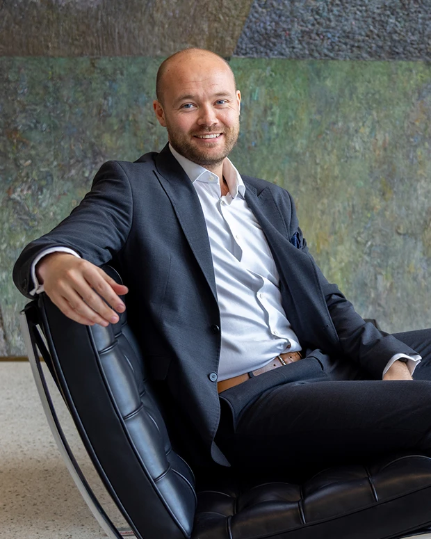 Portrait of accounting professional